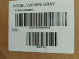 a close up of a box with a barcode on it