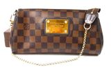 louis vuitton damier wrist bag with chain strap