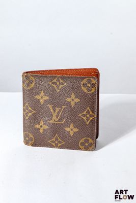 LOUIS VUITTON Porte feuille en toile saint germain à motifs …
