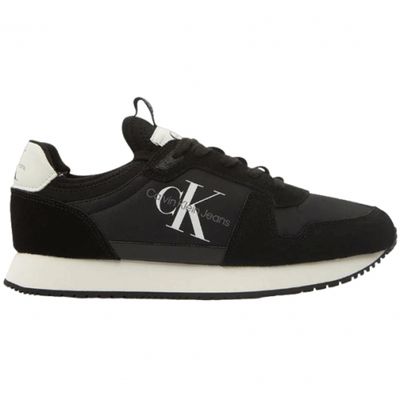 sneakers with logo od calvin klein