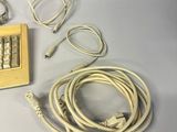 wires and cords that are connected to a computer mouse