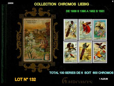 a picture of a collection of stamps with birds on them