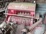 a machine that is sitting inside of a building