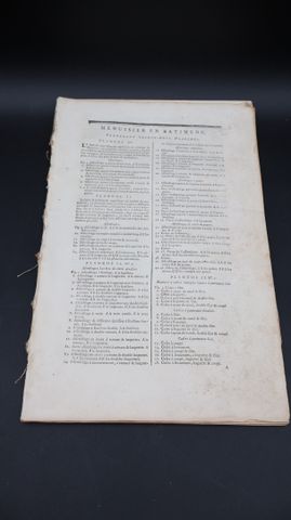 Encyclopédie Diderot et D’Alembert. Planches et texte MENUISIER e...