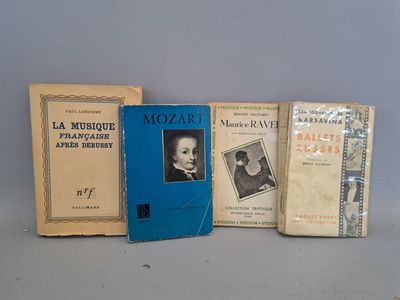 Ensemble de 3 ouvrages sur la musique classique.