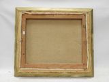 a picture of a picture frame with a brown background