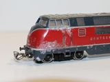 a toy train that is sitting on a table
