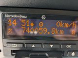 a digital display on the dashboard of a car