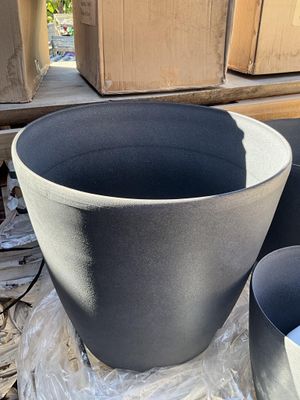 set de 6 cache-pots fibre anthracite 60 cm 50 cm 40 cm 30 cm…