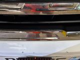 a close up of the front bumper of a truck
