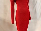 a red knit dress on a mannequin mannequin mannequin mannequin mannequin mannequin mannequin mannequin manne