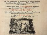 an old book with a picture of a man and a woman in a village