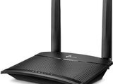 a close up of a wireless router on a white background