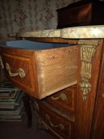 Commode rognon en bois de placage ouvrant par 3 tiroirs et s… (photo 3)