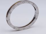 an image of a close up of a ring on a white surface