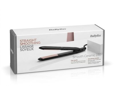 BABYLISS - Cet appareil de coiffure Smooth Ceramic 230 perme…