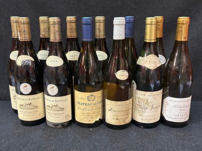 plusieurs bouteilles de vin sont alignées sur une table
