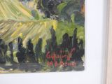 a picture of a painting hanging on a wall