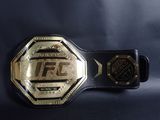 a close up of a belt with a logo on it