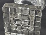 a glass object that is sitting on a table