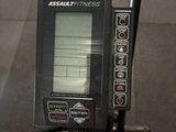 a close up of a bike with a display on the back