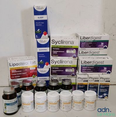 de nombreux types de produits pharmaceutiques en vente libre