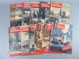 Plusieurs magazines consacrés à différentes marques de voitures sont empilés les uns sur les autres