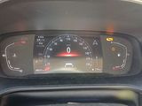 a close up of a car dashboard with a speedometer