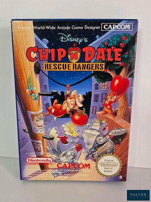la boîte du jeu « Chip 'n Dale Rescue Rangers »