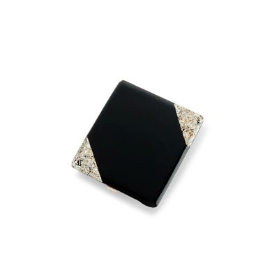 Paul Marbot - AnnÉES 1925 Etui A Cigarettes Laque Noire ET C…