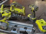 a lot of tools that are sitting on a table