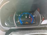 a car dashboard with a speedometer on it