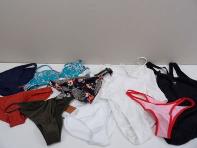 a lot of underwear that are on a table