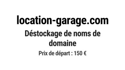 Nom de domaine location-garage.