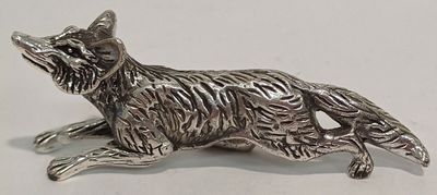 Renard argent, poinçon Minerve, 6. - Photo 1