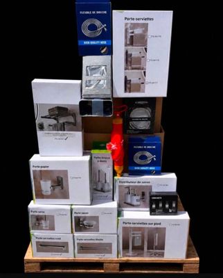 a lot of boxes that are stacked on top of each other