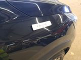 a close up of a car with a sticker on it