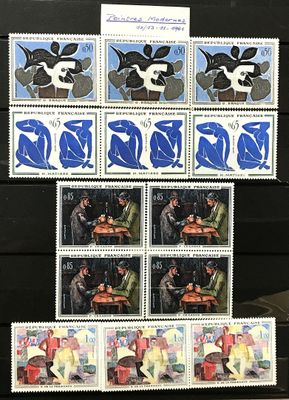 TIMBRE-POSTE - FRANCE - ** - Numéros 1255 à 1403 quasi compl…