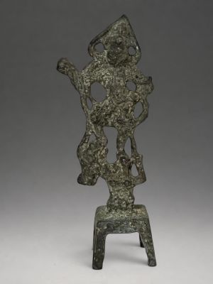 Bodhisattva votif stylisé, école chinoise Tang, 7e-9e siècle…