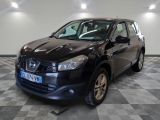 the black nissan qxv is parked in the garage