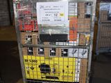 a cart that has a lot of items in it