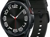 the watch is black with a red second hand and a white second hand