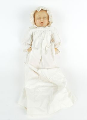 Bébé de caractère en cire, modele " Bailleur" probablement A…