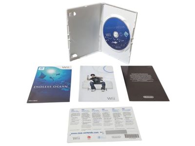 WII - NINTENDO - Endless Ocean - Jeu + boîte ( boîte abîmée) + notices