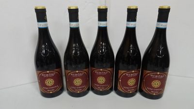 5 bts Nero d'Avola. Memoro Piccini.
