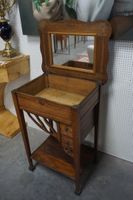 Table à couture Art nouveau - chêne - plateau rabattable ave… (photo 4)
