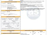 un document sur lequel figure la photo d'une voiture