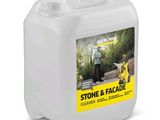 a picture of a container of stone and faucet
