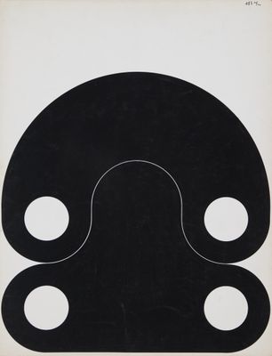 une image représentant un dessin en noir et blanc d'un cercle