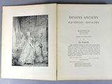 an open book with a picture of a woman in a white dress